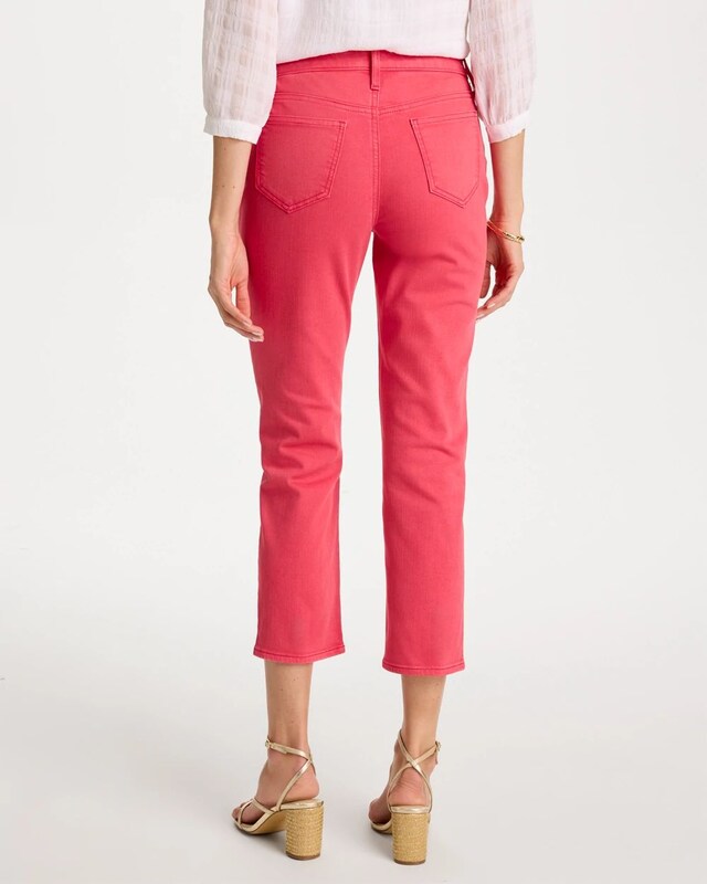 Girlfriend Roll Cuff Crop Jeans - image 3